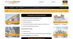 Desktop Screenshot of businessmentor.com.au