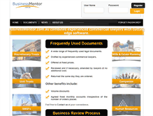Tablet Screenshot of businessmentor.com.au